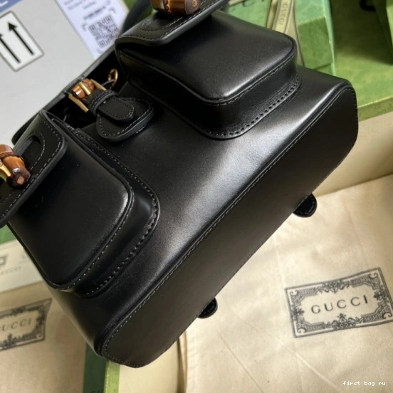 Firstbag ru backpack GUCCI small Bamboo 0818